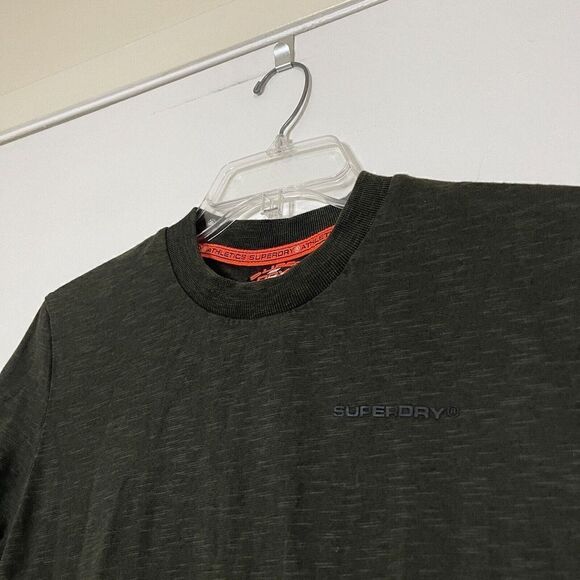 SUPERDRY green crew neck short sleeve tshirt size Small - Picture 2 of 6